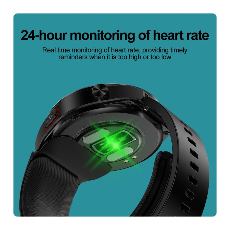 S22 Air Pump Blood Pressure Testing ECG Health Smart Watch, 1.39 inch Round Screen S22 Air Pump Blood Pressure Testing ECG Health Smart Watch, 1.39 inch Round Screen